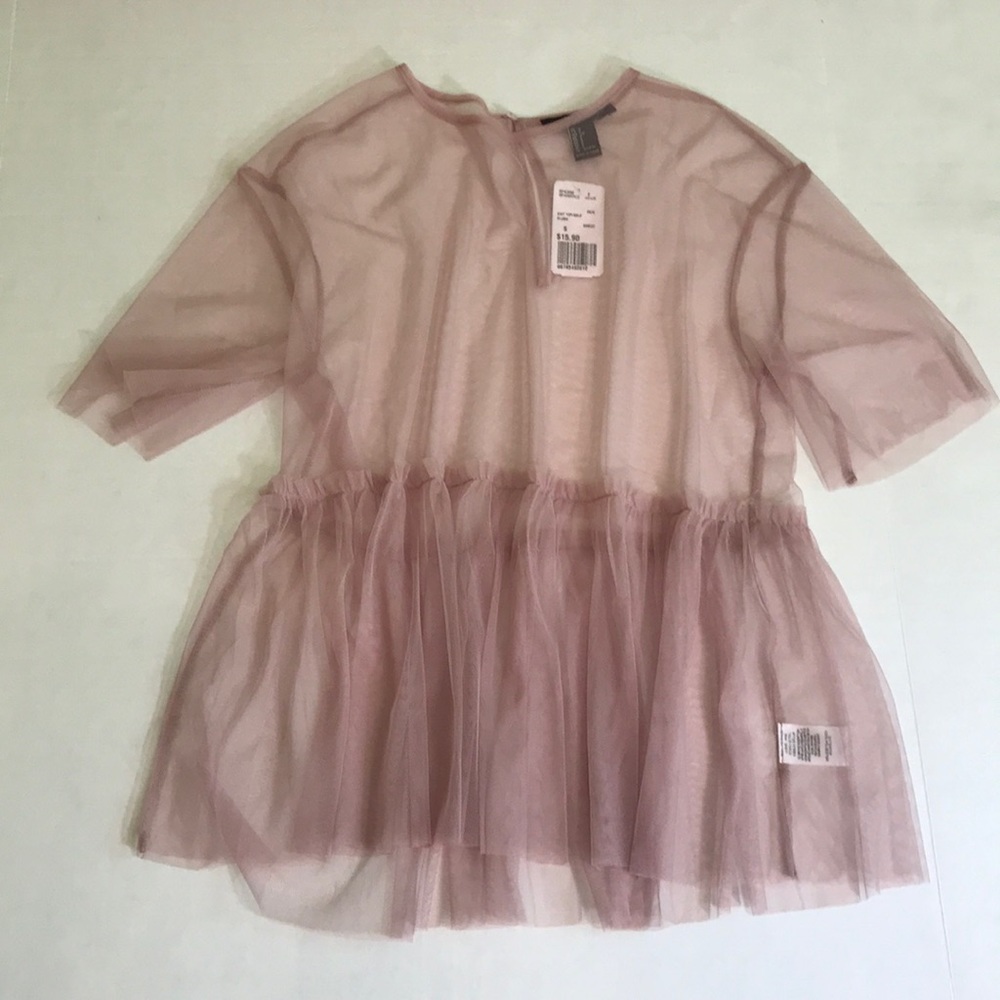 FOREVER 21 Blush Knit Top